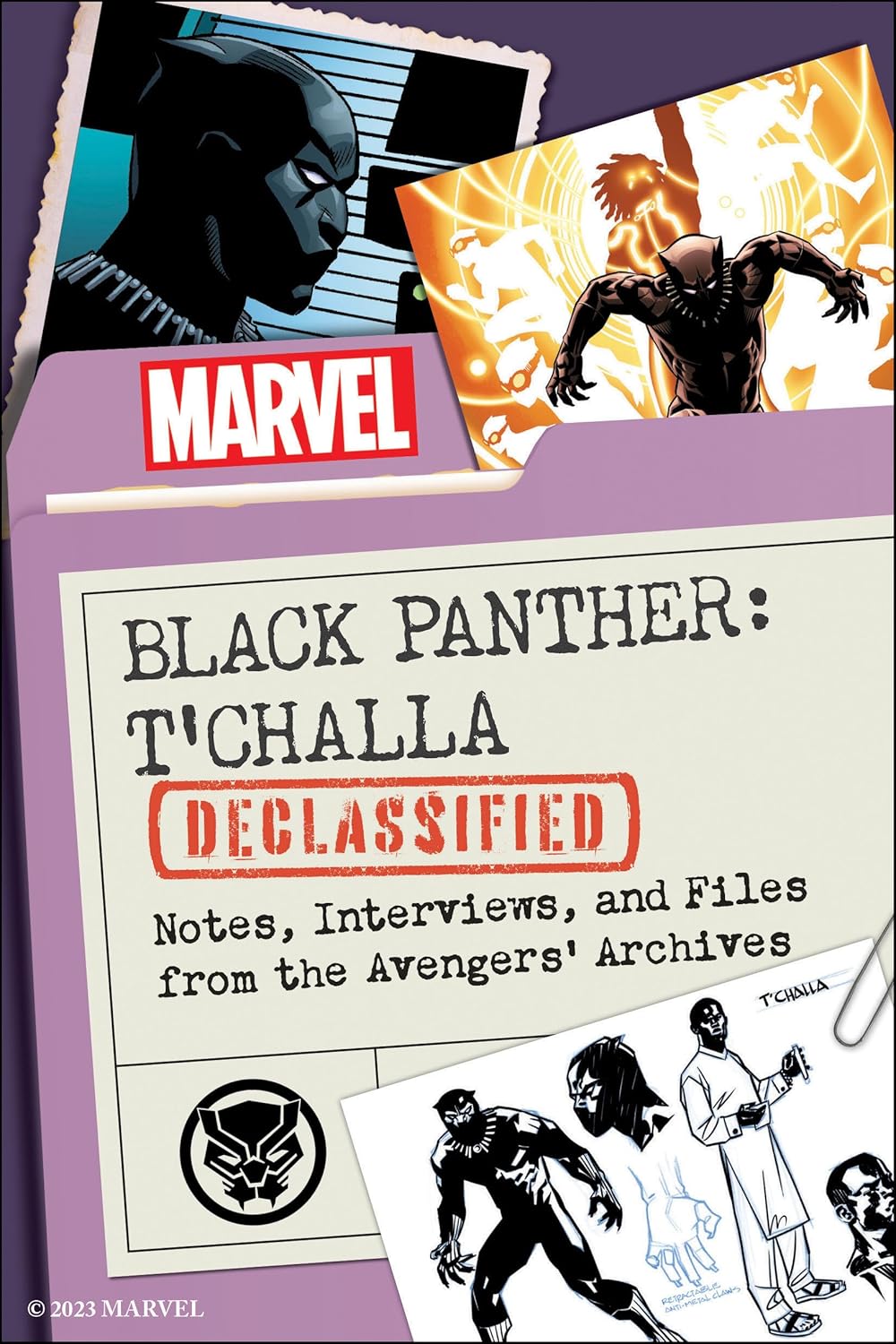 BLACK PANTHER: T'CHALLA DECLASSIFIED: NOTES, INTERVIEWS, AND FILES FROM THE AVENGERS' ARCHIVES