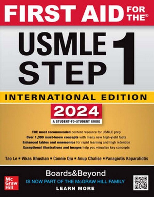 FIRST AID FOR THE USMLE STEP 1, 2024: A STUDENT-TO-STUDENT GUIDE (IE)