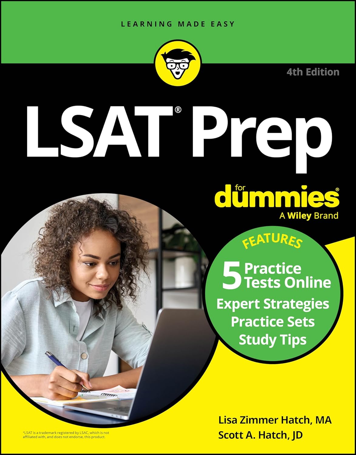 LSAT PREP FOR DUMMIES: BOOK + 5 PRACTICE TESTS ONLINE