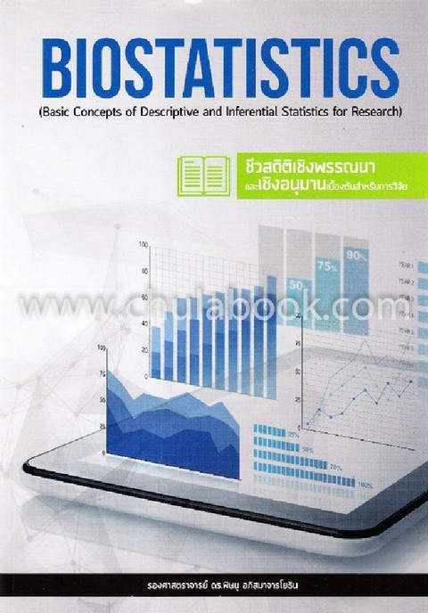 ชีวสถิติเชิงพรรณนาและเชิงอนุมานเบื้องต้นสำหรับการวิจัย (BIOSTATISTICS: BASIC CONCEPTS OF DESCRIPTIVE