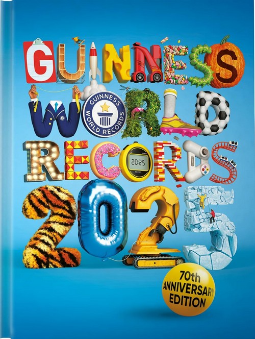 GUINNESS WORLD RECORDS 2025 (PLATINUM ANNIVERSARY EDITION) (HC)