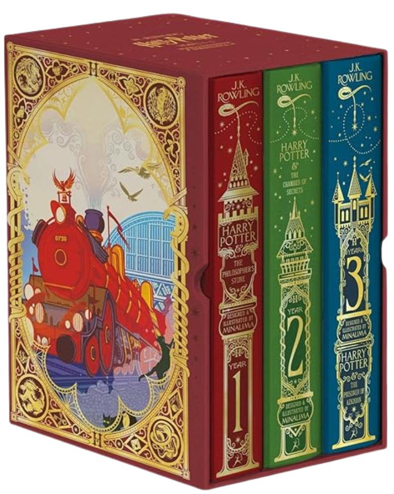 HARRY POTTER 1-3 (BOX SET) (MINALIMA EDITION) (HC)