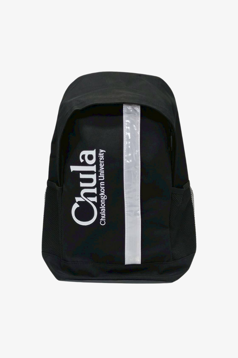 กระเป๋าเป้ แถบคาดสะท้อนแสง Chula