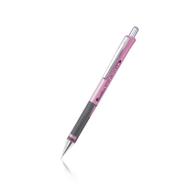 ดินสอกดควอนตั้ม อะตอม 0.5mm.QM-224 พลาสเทลชมพู