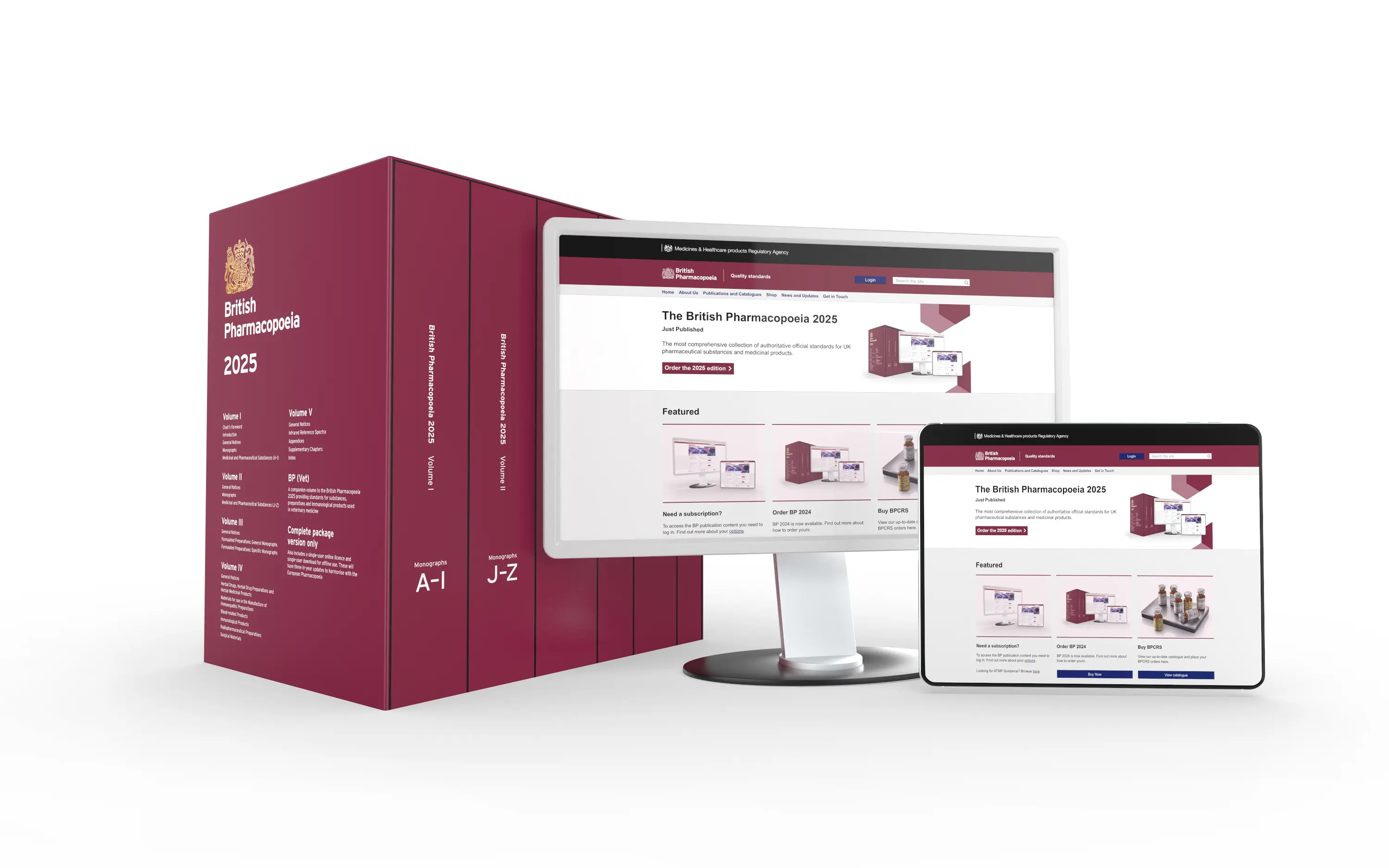 BRITISH PHARMACOPOEIA 2025 (VOLUME 1-6) (PRINT+SINGLE-USER ONLINE LICENCE, SINGLE-USER DOWNLOAD FOR