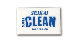 ยางลบ SUPER CLEAN SEIKAI (SE-8087)1x30