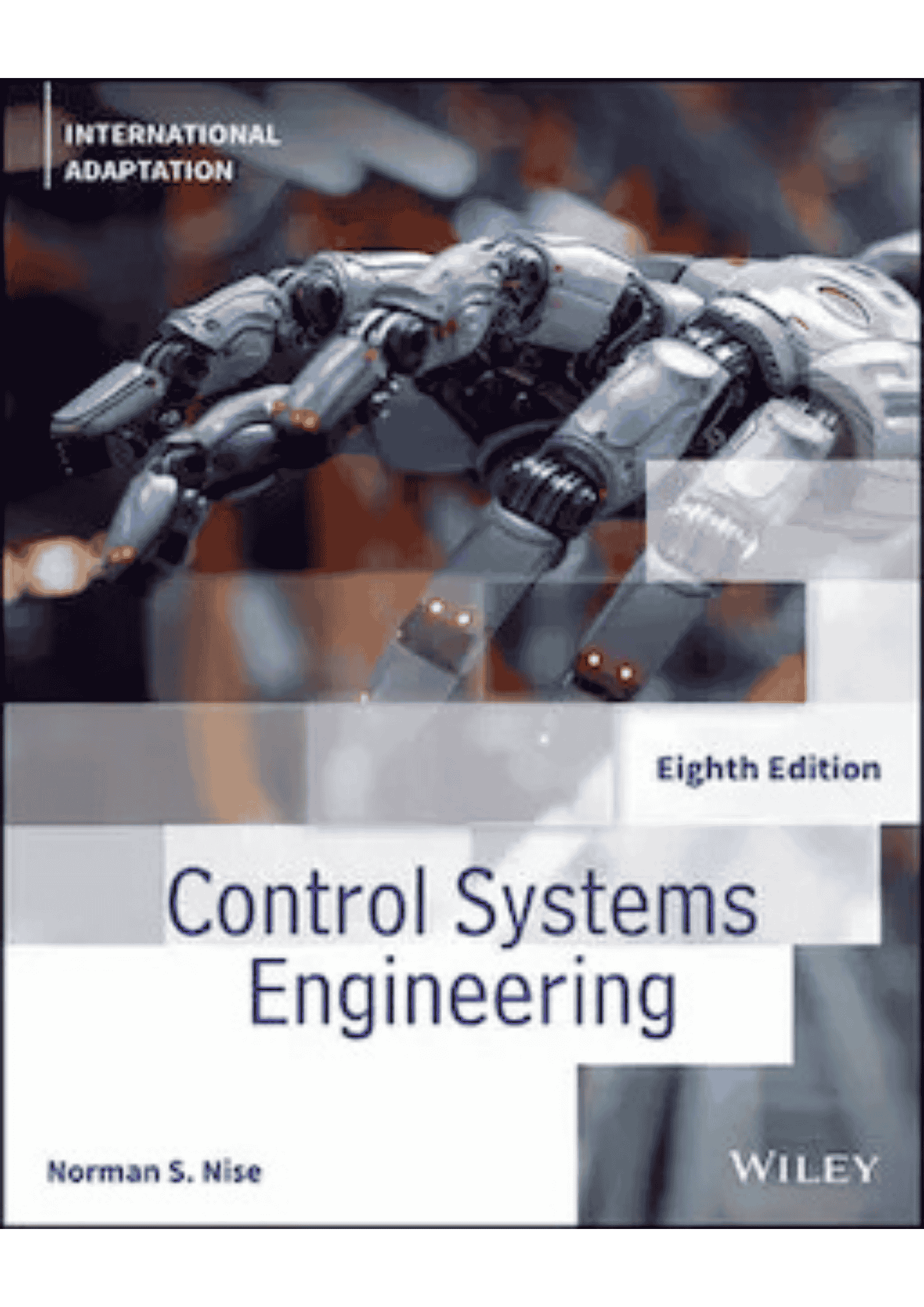 CONTROL SYSTEMS ENGINEERING (INTERNATIONAL ADAPTATION)