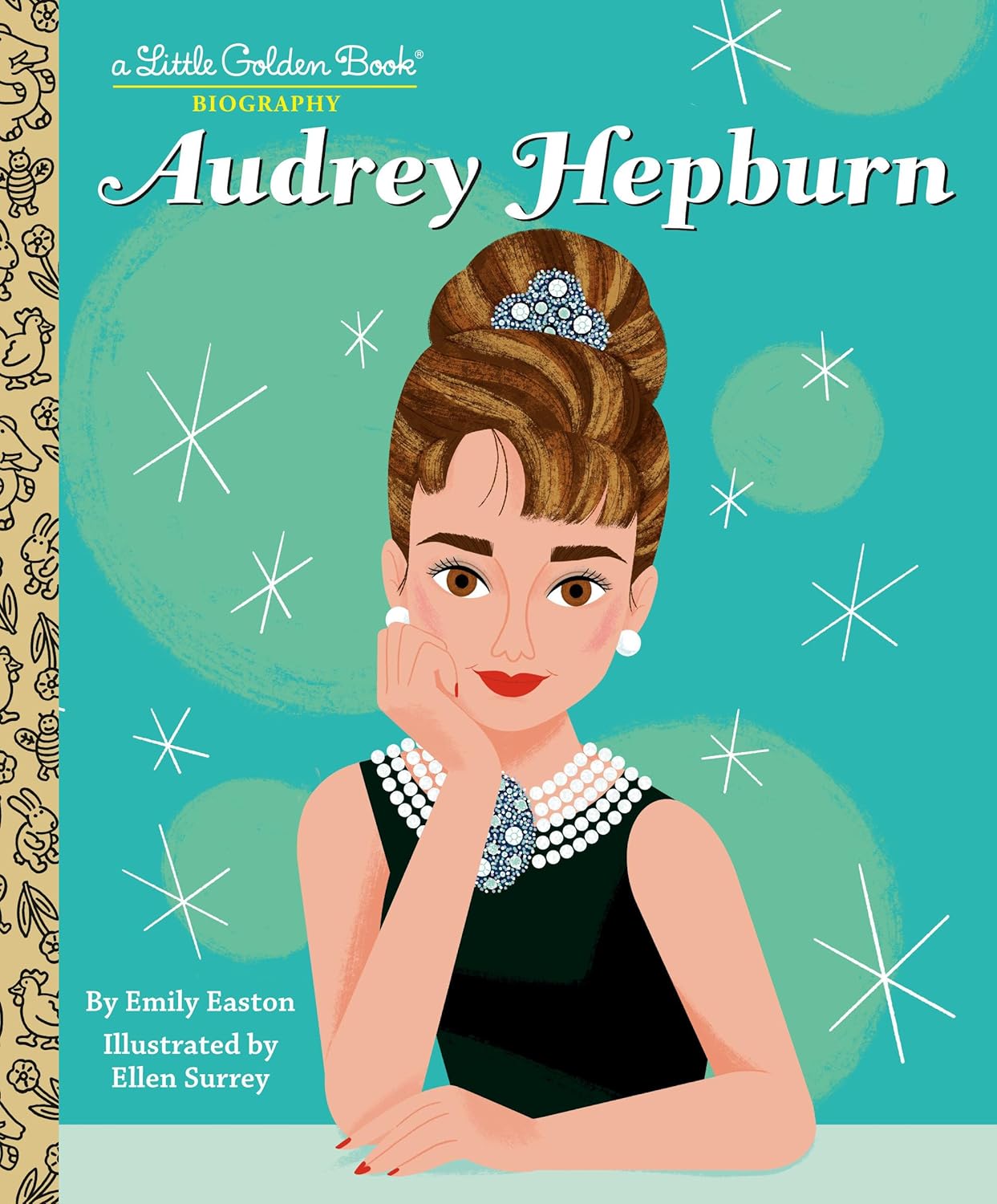 AUDREY HEPBURN: A LITTLE GOLDEN BOOK BIOGRAPHY (HC)