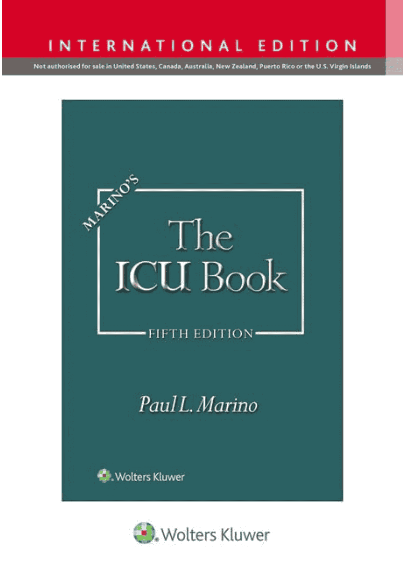 MARINO’S THE ICU BOOK (IE)