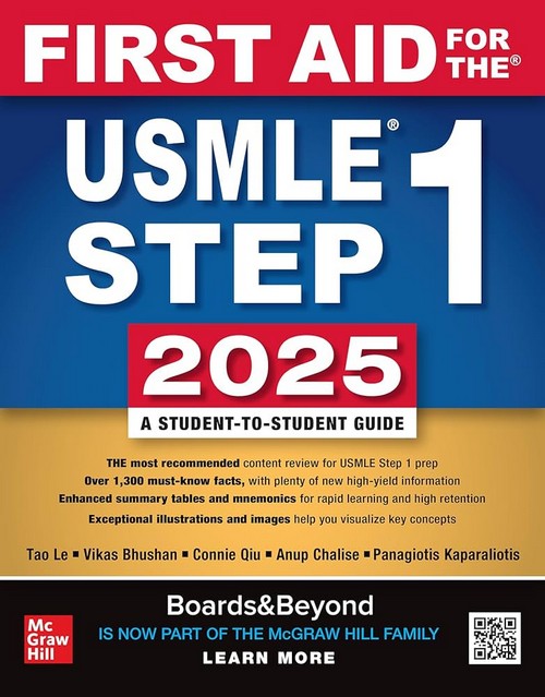 FIRST AID FOR THE USMLE STEP 1, 2025: A STUDENT-TO-STUDENT GUIDE (IE)