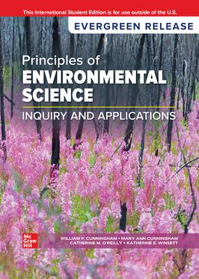 PRINCIPLES OF ENVIRONMENTAL SCIENCE: INQUIRY AND APPLICATIONS (ISE)