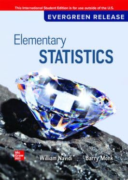 ELEMENTARY STATISTICS (ISE)