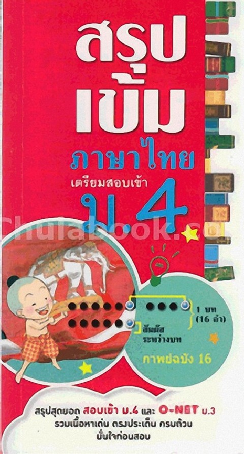 สรุปเข้ม ภาษาไทย ตะลุยสอบเข้า ม.4