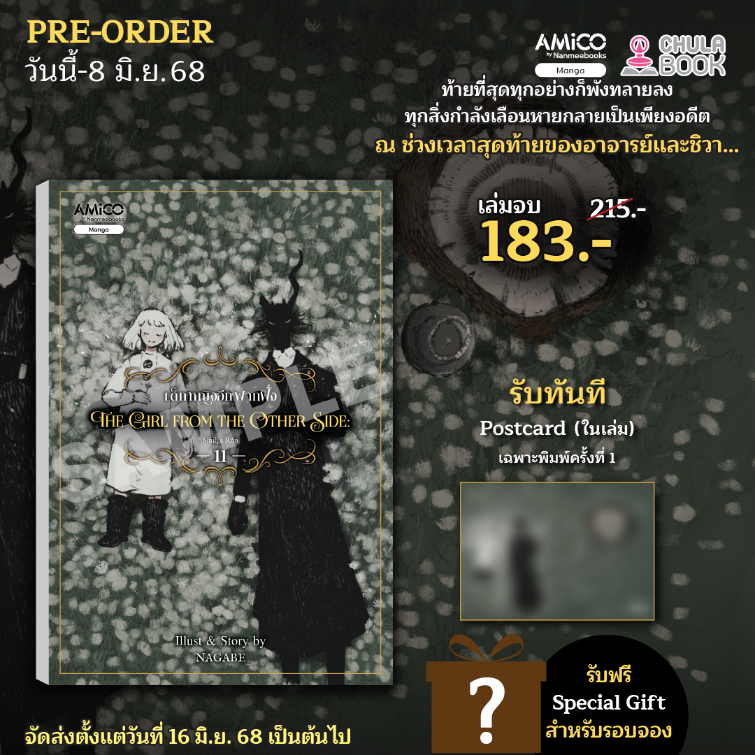 เด็กหญิงอีกฟากฝั่ง เล่ม 11 (พร้อมSPECIAL GIFT + POSTCARD) (ราคาปก 215.-) (เฉพาะจอง)