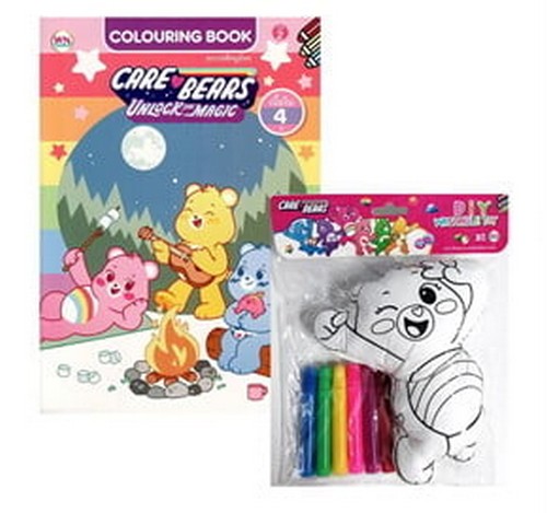 GS.ระบายสี CARE BEARS + ตุ๊กตาซักได้ CARE BEARS