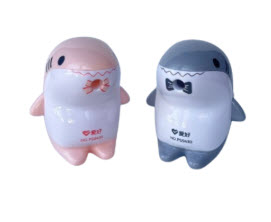 AH เครื่องเหลาดินสอฉลาม (2สี) No.PS9430 (1x1)