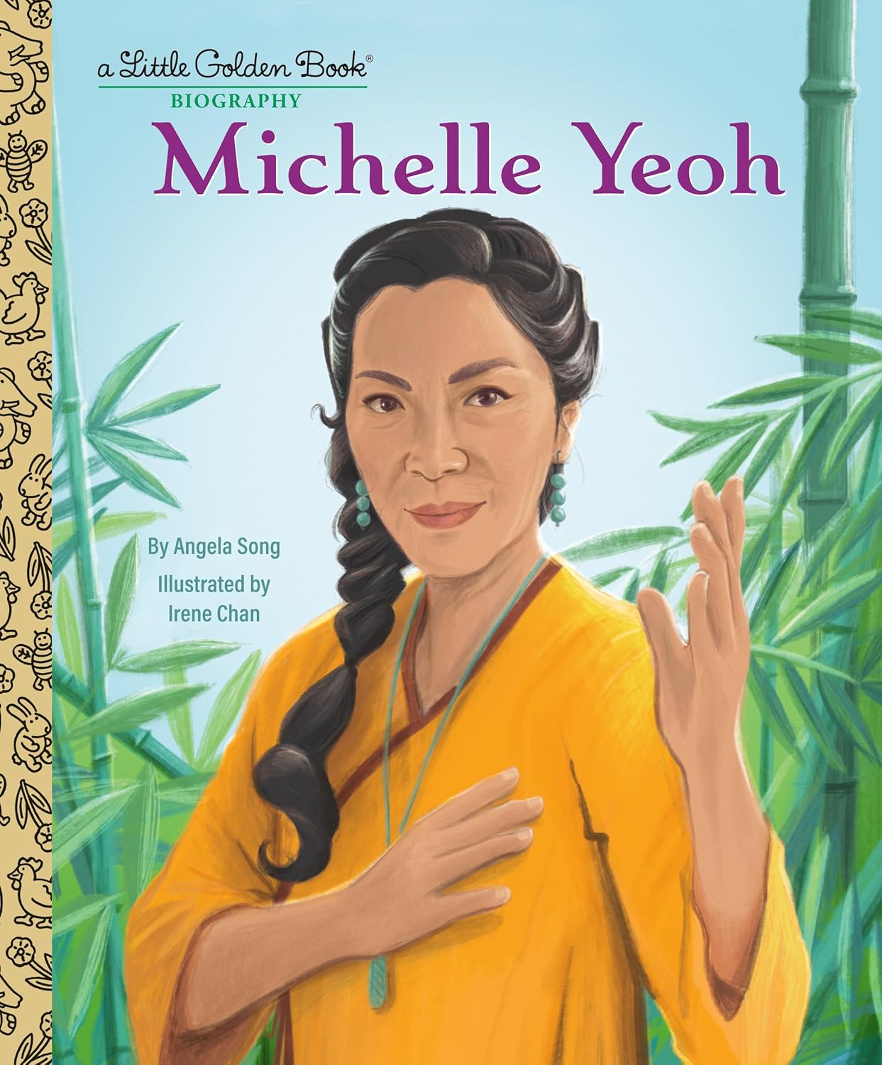 MICHELLE YEOH: A LITTLE GOLDEN BOOK BIOGRAPHY (HC)