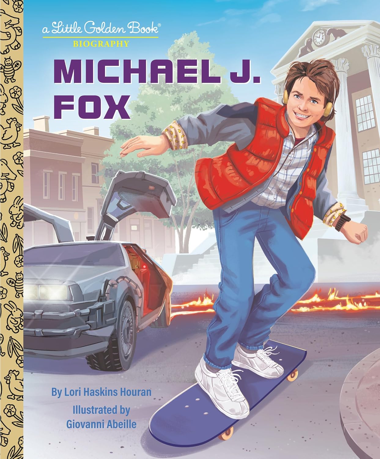 MICHAEL J. FOX: A LITTLE GOLDEN BOOK BIOGRAPHY (HC)