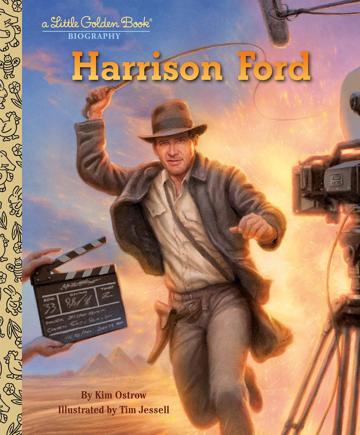HARRISON FORD: A LITTLE GOLDEN BOOK BIOGRAPHY (HC)