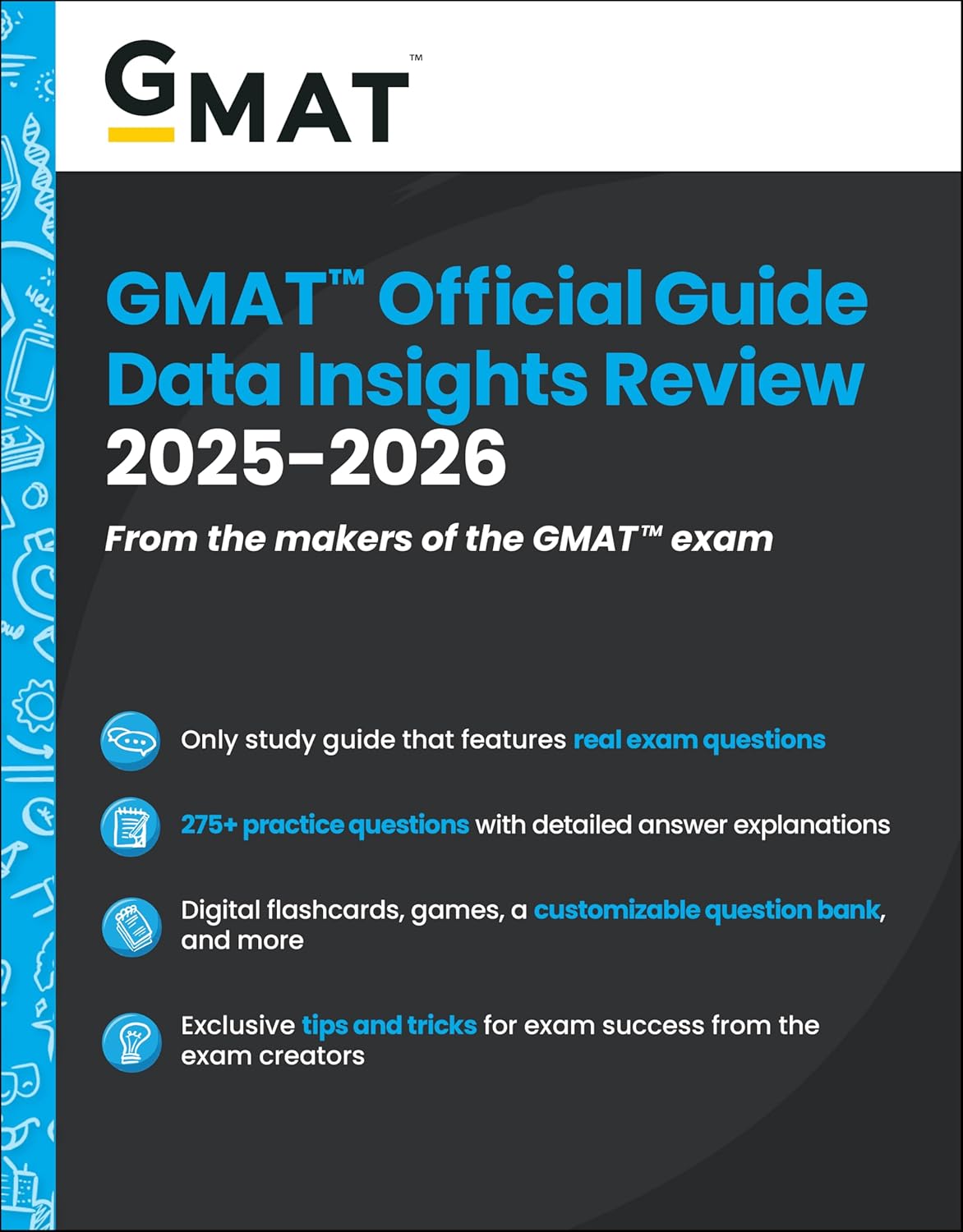 GMAT OFFICIAL GUIDE DATA INSIGHTS REVIEW 2025-2026: BOOK + ONLINE QUESTION BANK