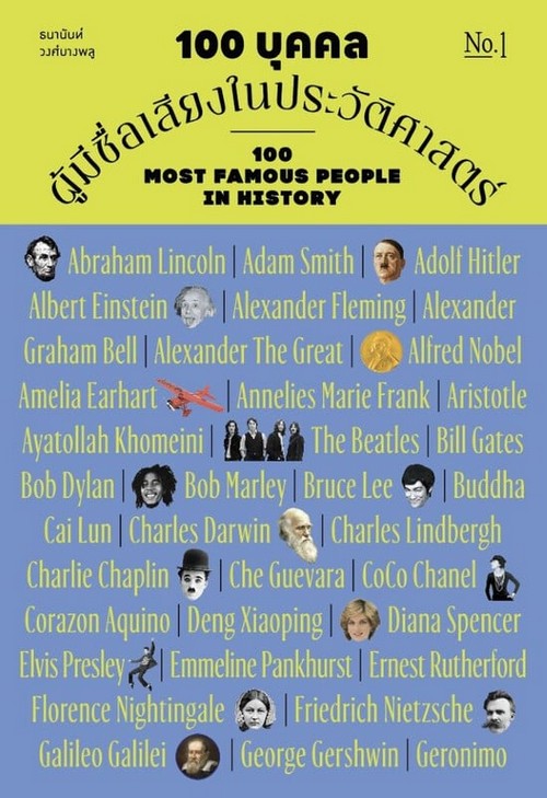 100 บุคคลผู้มีชื่อเสียงในประวัติศาสตร์ เล่ม 1 (100 MOST FAMOUS PEOPLE IN HISTORY)