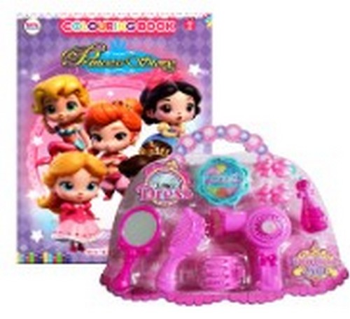 PRINCESS STORY :ระบายสีพร้อมเรียนรู้คำศัพท์ (พร้อมBOUTIQUE GIFT)