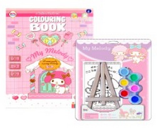 MY MELODY :หนังสือเสริมทักษะ (พร้อมขาตั้งไม้ระบายสี) (แบบที่ 2)