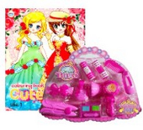 CUTE GIRLS :ระบายสี (พร้อม BOUTIQUE GIFT) เล่ม 1
