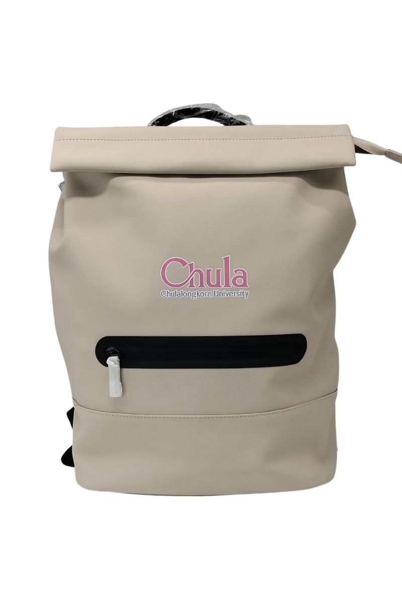 กระเป๋า Remax Backpack Bag-1 (White) สกรีน chula