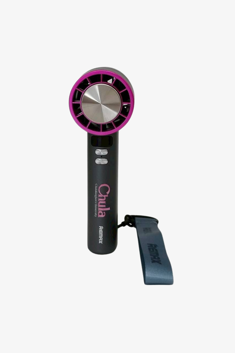 พัดลม Remax Fan High-speed Handheld RS-SF12 (Purple) สกรีน chula