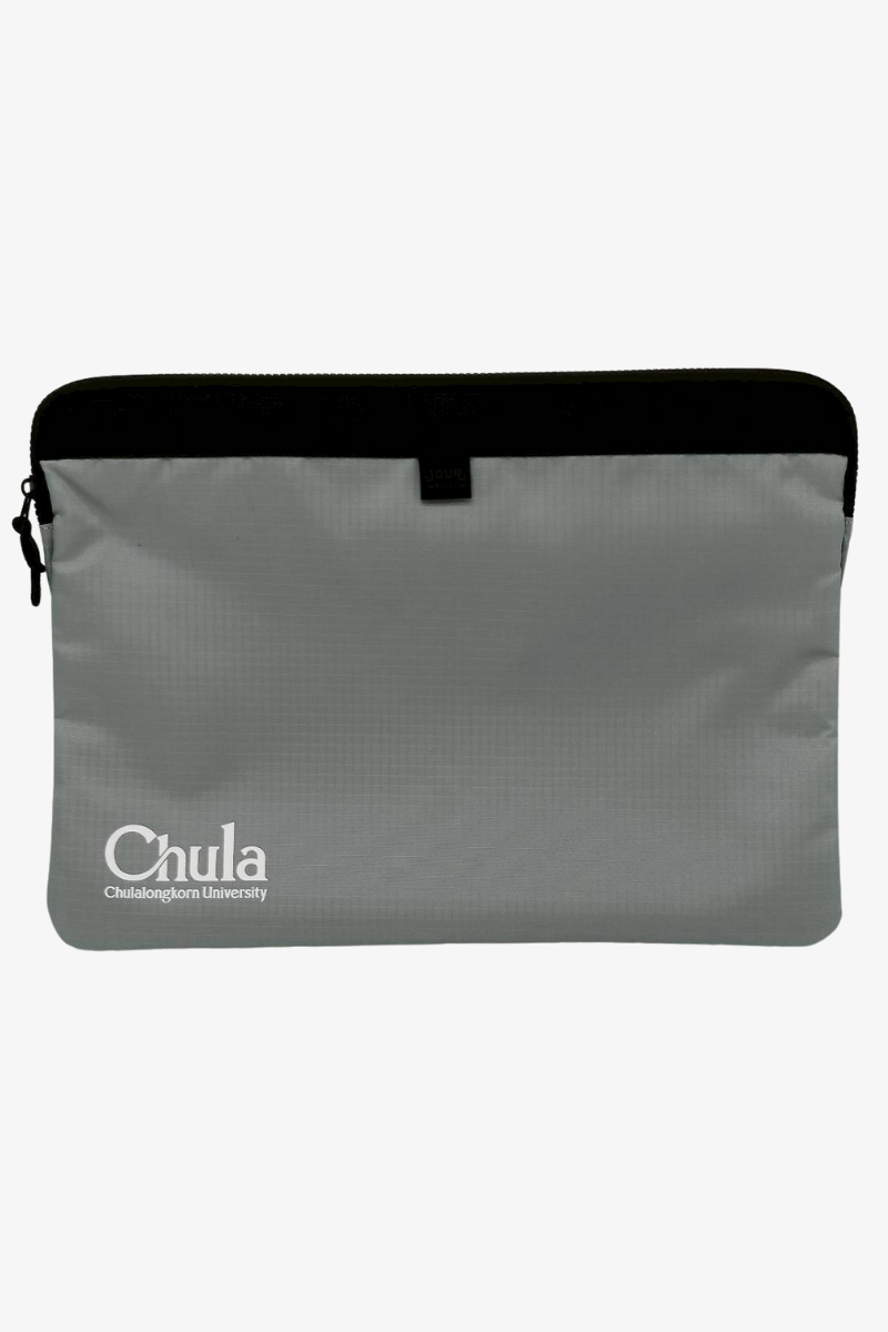 Jour กระเป๋าใส่ laptop ขนาด 15 นิ้ว พร้อมแพ็คเกจถุงซิป สีเทา
