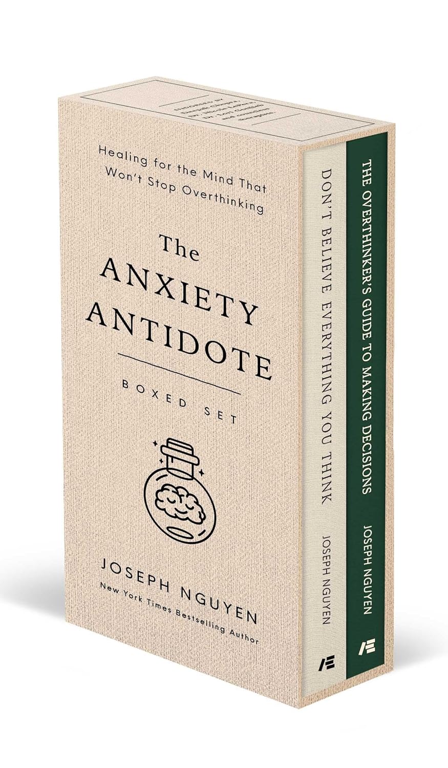 THE ANXIETY ANTIDOTE: HEALING FOR THE MIND THAT WON'T STOP OVERTHINKING BOXED SET (HC)