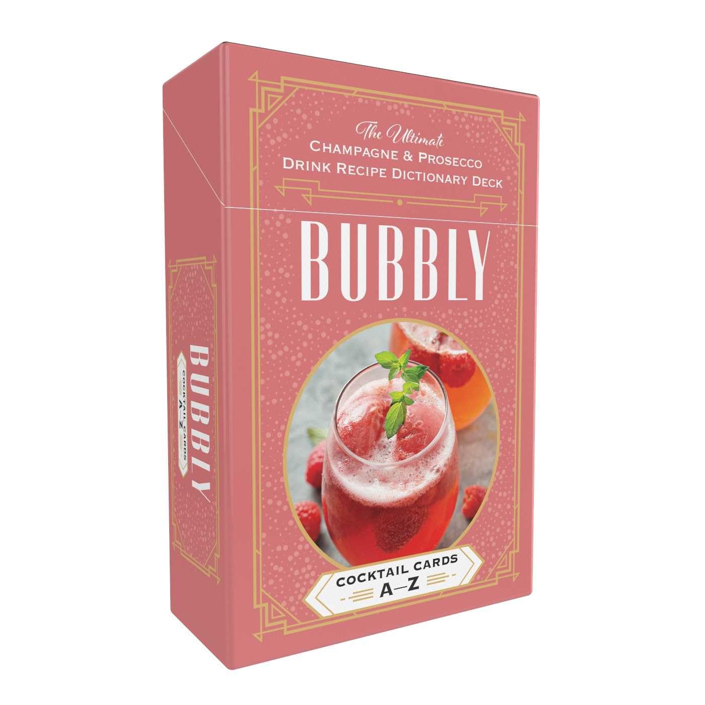 BUBBLY COCKTAIL CARDS A–Z: THE ULTIMATE CHAMPAGNE & PROSECCO DRINK RECIPE DICTIONARY DECK (CARD)