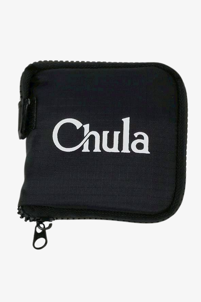 กระเป๋าผ้าพับได้ พร้อมโลโก้ พร้อมทำสายคาดแบบหิ้วหรือเจาะรูแขวน สีดำ