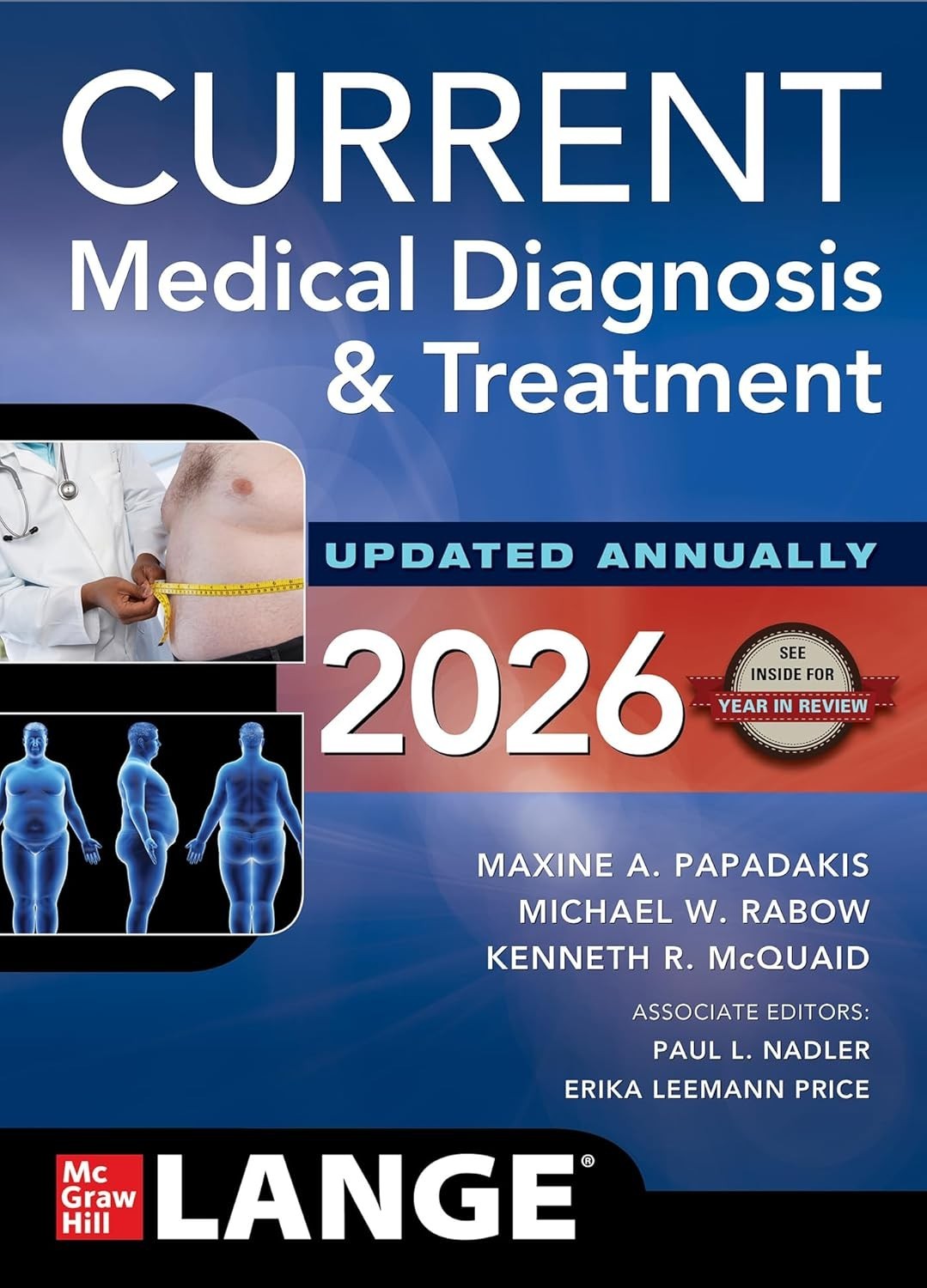 CURRENT MEDICAL DIAGNOSIS AND TREATMENT 2026 (LANGE) (UPDATED ANNUALLY) (IE)