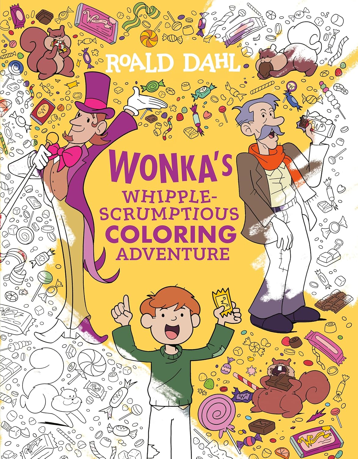 WONKA'S WHIPPLE-SCRUMPTIOUS COLORING ADVENTURE