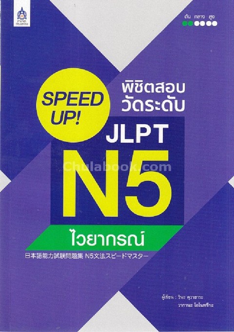 SPEED UP! พิชิตสอบวัดระดับ JLPT N5 :ไวยากรณ์