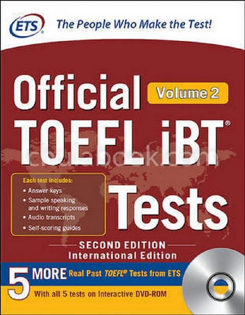 OFFICIAL TOEFL IBT TESTS VOLUME 2 (1 BK./1 DVD) (IE)