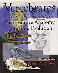 VERTEBRATES: COMPARATIVE ANATOMY, FUNCTION, EVOLUTION (IE)