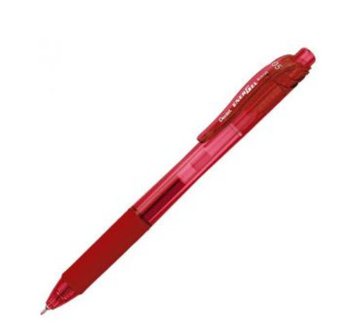 ปากกาหมึกเจล Energel x 0.1#BL110-B แดง