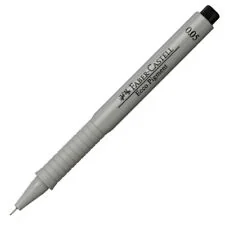 ปากกาหัวเข็ม FABER-CASTELL 0.5 (1*10)