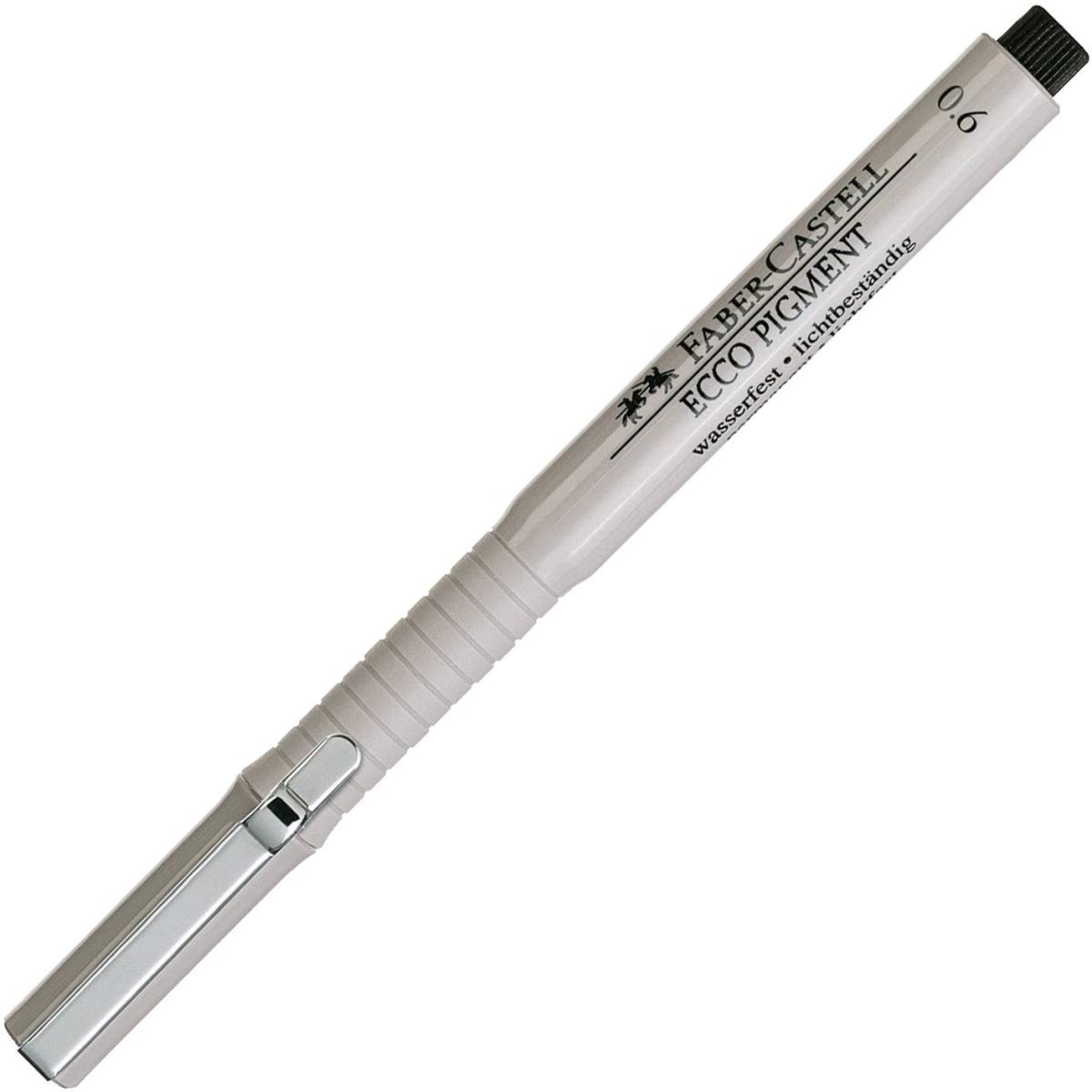 ปากกาหัวเข็ม FABER-CASTELL 0.6 (1*10)