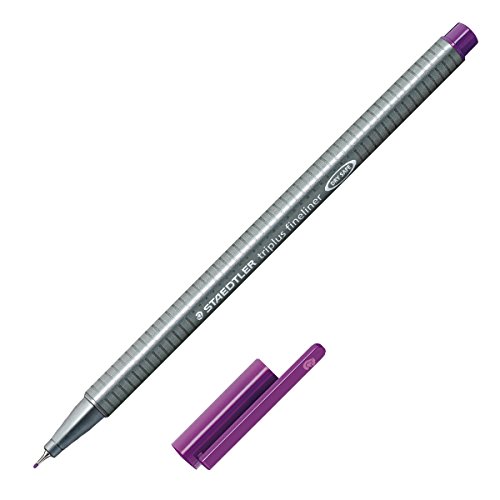 ปากกาหัวสักหลาด สเต็ดเล่อร์  สีม่วง #6