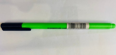 ปากกาเน้นข้อความด้ามเล็ก สเต็ดเลอร์ #362-1 สีเขียว
