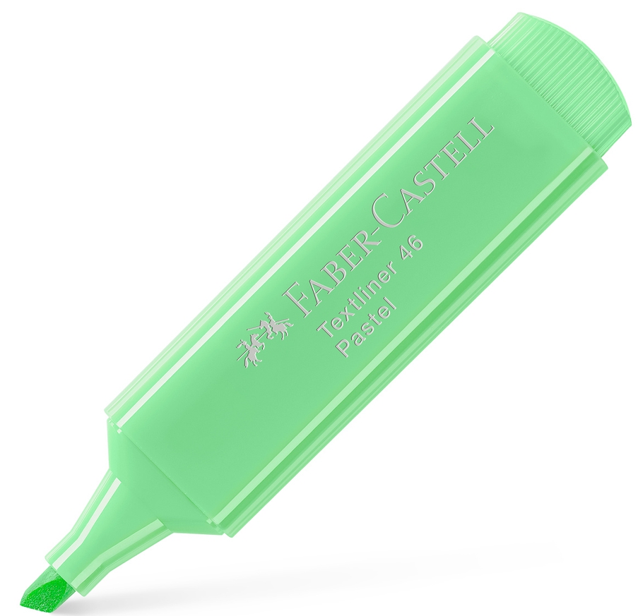ปากกาเน้นข้อความพาสเทล สีเขียว