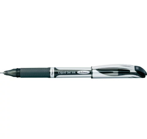 ปากกาหมึกเจลหัวเข็ม Energel  0.5 มม. สีดำ #BLN55-A