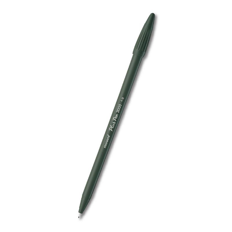 ปากกาสีน้ำ พลัส เพน-3000 สีมะกอก