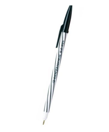 ปากกา แลนเซอร์ Spiral 825-2001 0.5มิล ดำ