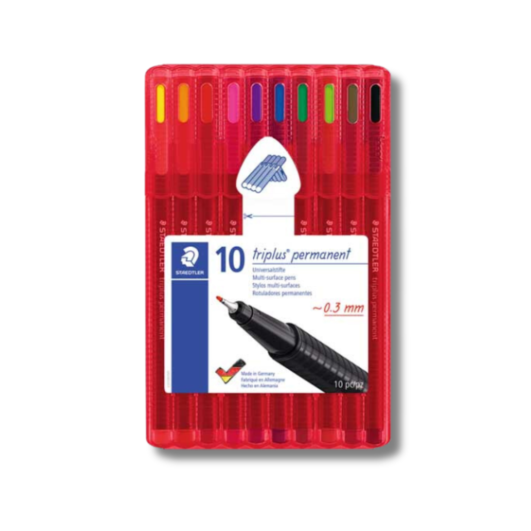 ชุดปากกาไตรพลัส ชนิดถาวร 10 สี #331-SB10