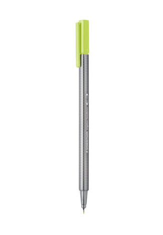 ปากกาไตรพลัสไฟน์ไลนเนอร์ สีเขียวมะนาว #334-53